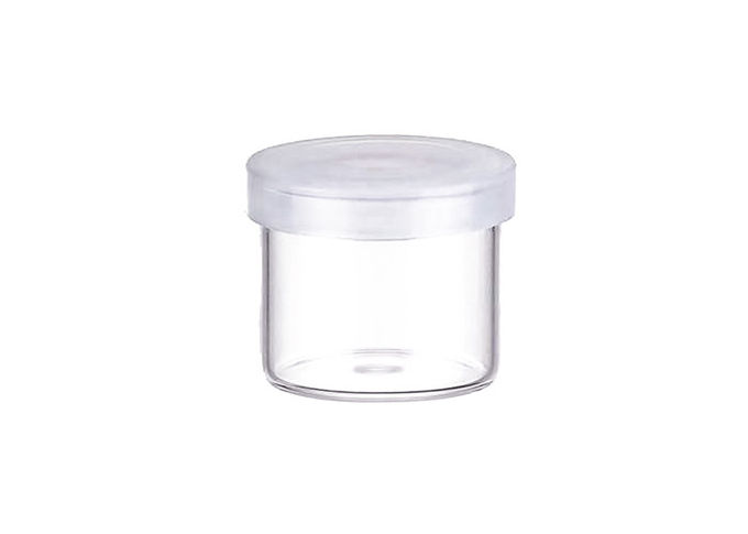 frascos de vidro de 5ml 6ml 9ml, frasco de vidro da solha do recipiente do concentrado das tampas plásticas