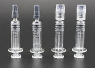 Measurement Mark Glass Syringe 1ml Luer Lock Syringe For CBD Oil Cartridge
