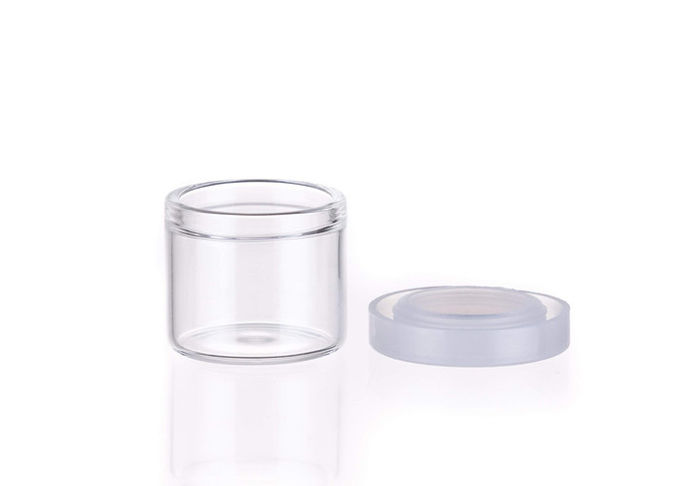frascos de vidro de 5ml 6ml 9ml, frasco de vidro da solha do recipiente do concentrado das tampas plásticas
