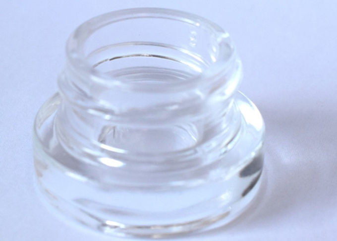 Recipiente concentrado transparente durável, frasco de vidro da solha 5ml com a tampa da prova da criança