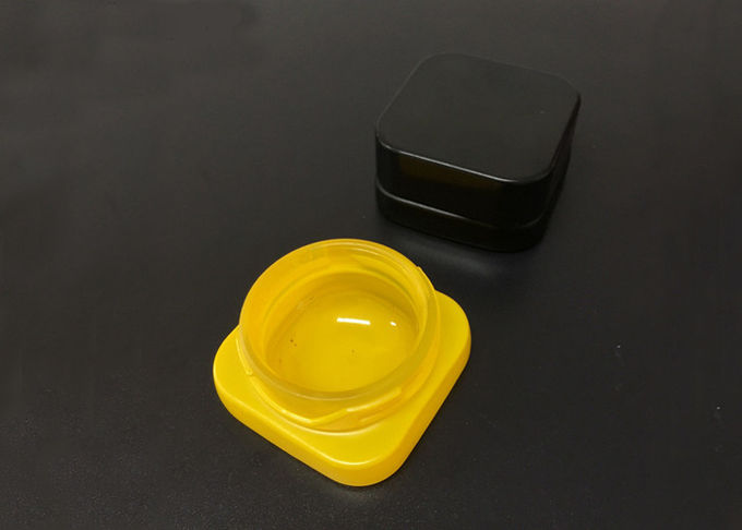frasco de vidro do concentrado do cubo 5ml com cores resistentes do tampão 6 da criança